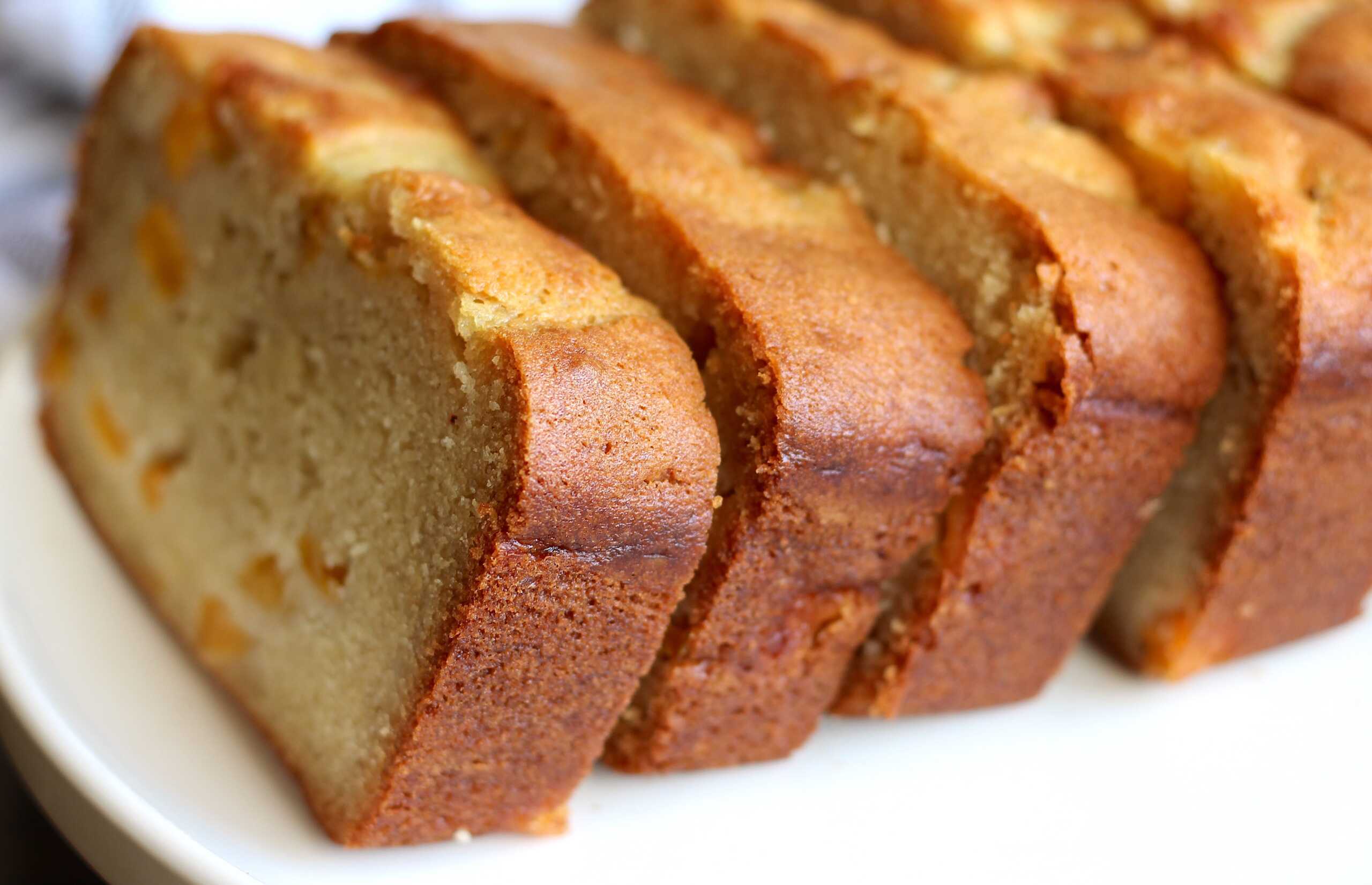 Peaches and cream cheese loaf _ Breakfast Bliss Unleashed