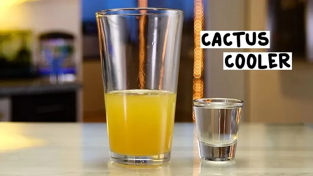 Cactus Cooler Shot: Experience the Ultimate Peach and Citrus Fusion